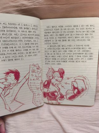 Libreta Harley Quinn + Regalo