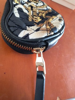 Cartera Versace acolchada