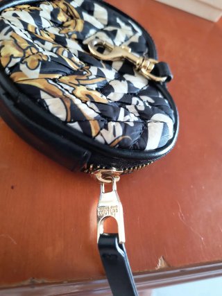 Cartera Versace acolchada