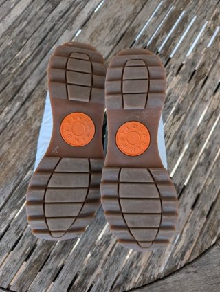 Zapatillas Bimba y Lola Blancas y Naranja
