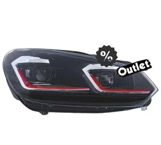 FU FAROS VOLKSWAGEN VW GOLF 6 08-13 LOOK GTI GOLF 7 DINAMICO