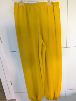 Pantalón amarillo talla única