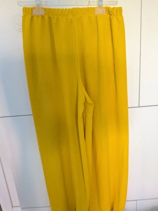 Pantalón amarillo talla única