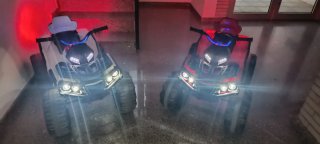 Moto Quad Eléctrica Infantil Roja
