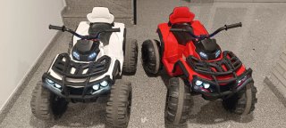 Moto Quad Eléctrica Infantil Roja