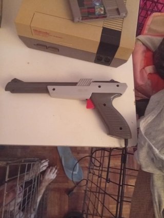 Consola Nintendo NES + Pistola Light Gun no