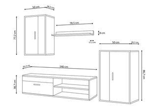 Mueble Salon Economico en Oferta