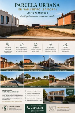 Parcela urbana en San Isidro ( Zamora)
