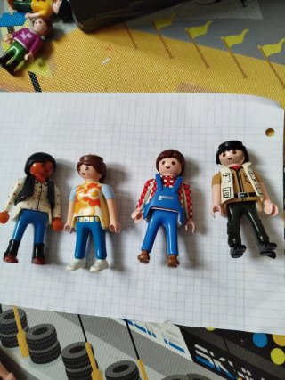 Playmobil figuras (4 unidades)