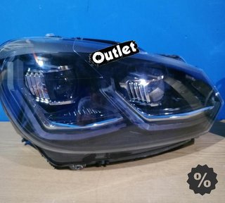 FU FAROS VOLKSWAGEN VW GOLF 6 08-13 LOOK SILVER GOLF 7 DINAM