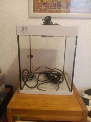Acuario Nano Aqua LED Cristal 20L