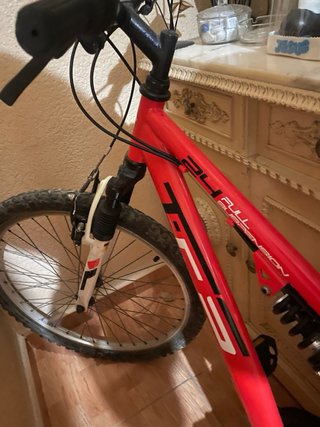 Bicicleta de Montaña Roja