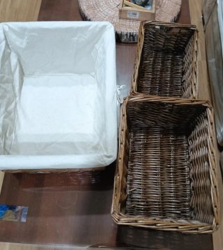 Cestas de mimbre