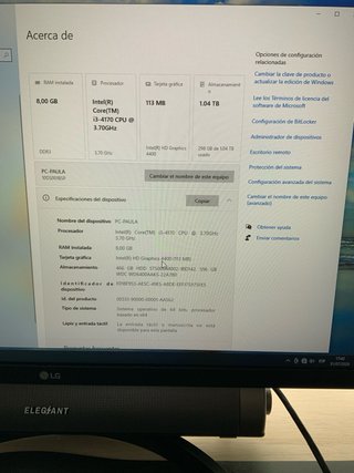 PC Sobremesa Lenovo ThinkCentre E73.