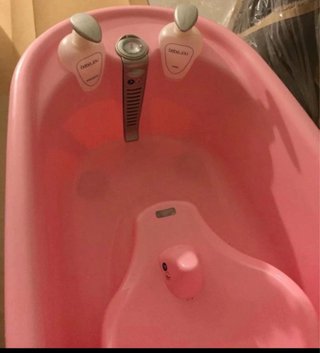 Bañera bebé BebeJou rosa