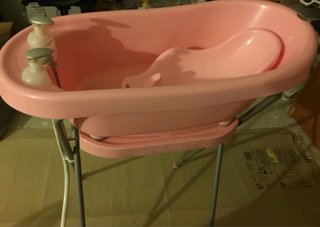 Bañera bebé BebeJou rosa