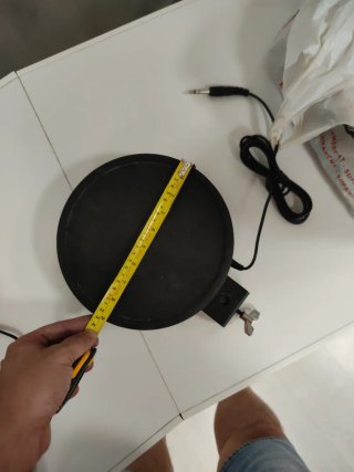 Pad de batería Simmons una zona 23 cms 9 pulgadas