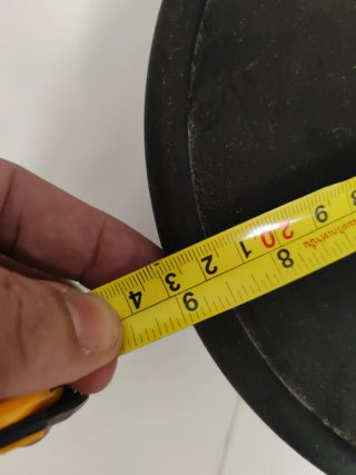 Pad de batería Simmons una zona 23 cms 9 pulgadas