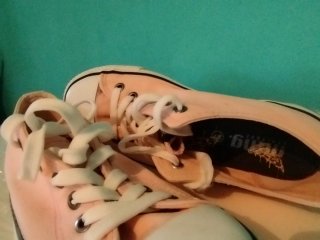 Zapatillas Mustang rosas talla 37