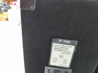 Equipo de Sonido LM Amplificador y 2 Altavoces