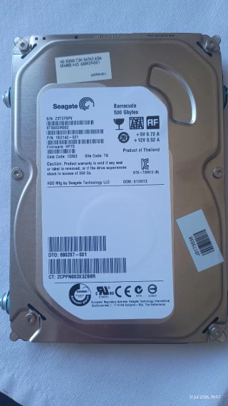3 Discos Duros Seagate Barracuda 500GB