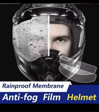 Lámina Antilluvia para Casco de Moto – NUEVA