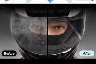 Lámina Antilluvia para Casco de Moto – NUEVA
