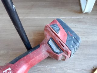 Amoladora angular usada