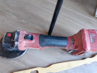 Amoladora angular usada