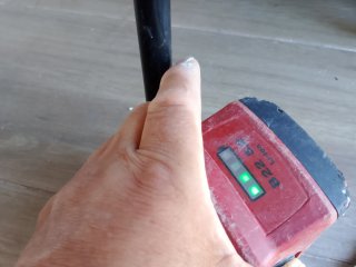 Amoladora angular usada
