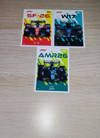 Cromos F1 Topps Turbo Attax 2026