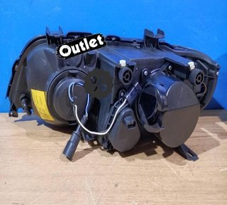 FU FAROS XENON BMW X5 E53 99-03 OJOS ANGEL FONDO NEGRO R1463