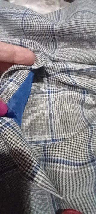 Blazer Bimba y Lola Gris Cuadros