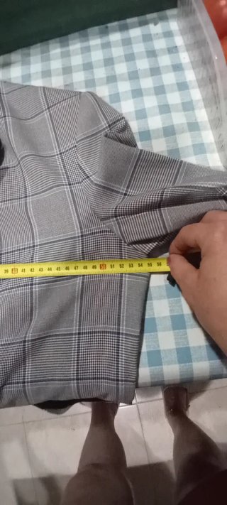 Blazer Bimba y Lola Gris Cuadros