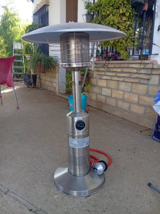 Calentador de terraza a gas