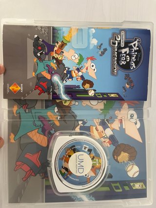 Juego PSP Phineas y Ferb 2ª Dimensión