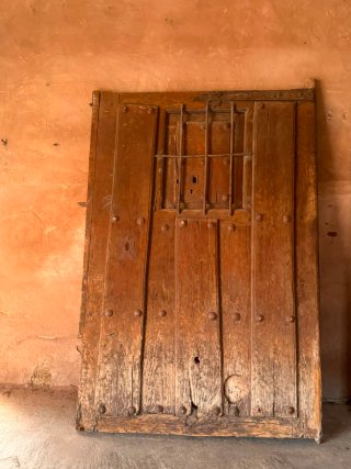 2 Puertas Madera Antigua Casa Labranza