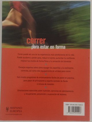 LIBRO CORRER PARA ESTAR EN FORMA, SEAN FISHPOOL