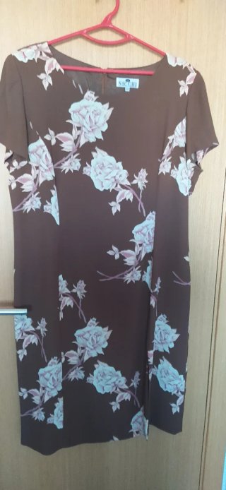 VESTIDO DE DOS PIEZAS MARRÓN