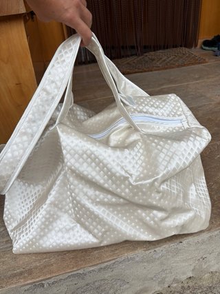 Bolsa hospital bebé color beige