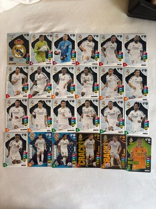 Lote Cartas Real Madrid Adrenalyn 2024-25