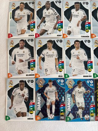 Lote Cartas Real Madrid Adrenalyn 2024-25