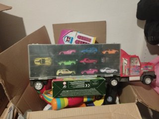 Camión con coches
