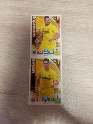 Cartas Villarreal C.F. ADRENALYN 2015-16
