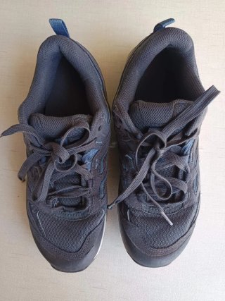 Zapatillas trekking Quechua unisex gris T.39
