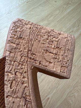 Cuñas de verano Cucuruchas marrones