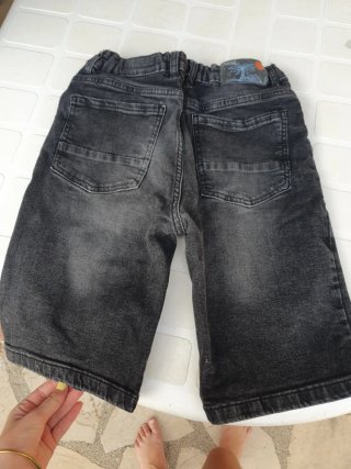 Pantalones tejanos Lefties negros T.11-12