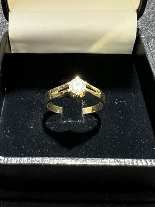 Anillo Oro 18k Ajustable