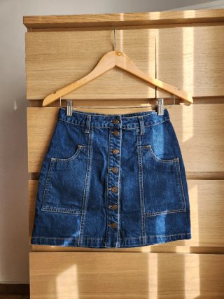Falda vaquera Stradivarius