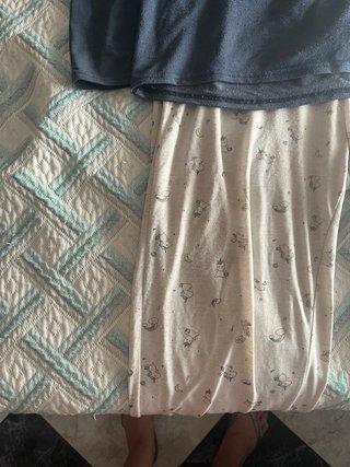 Pijama unicornio azul y gris